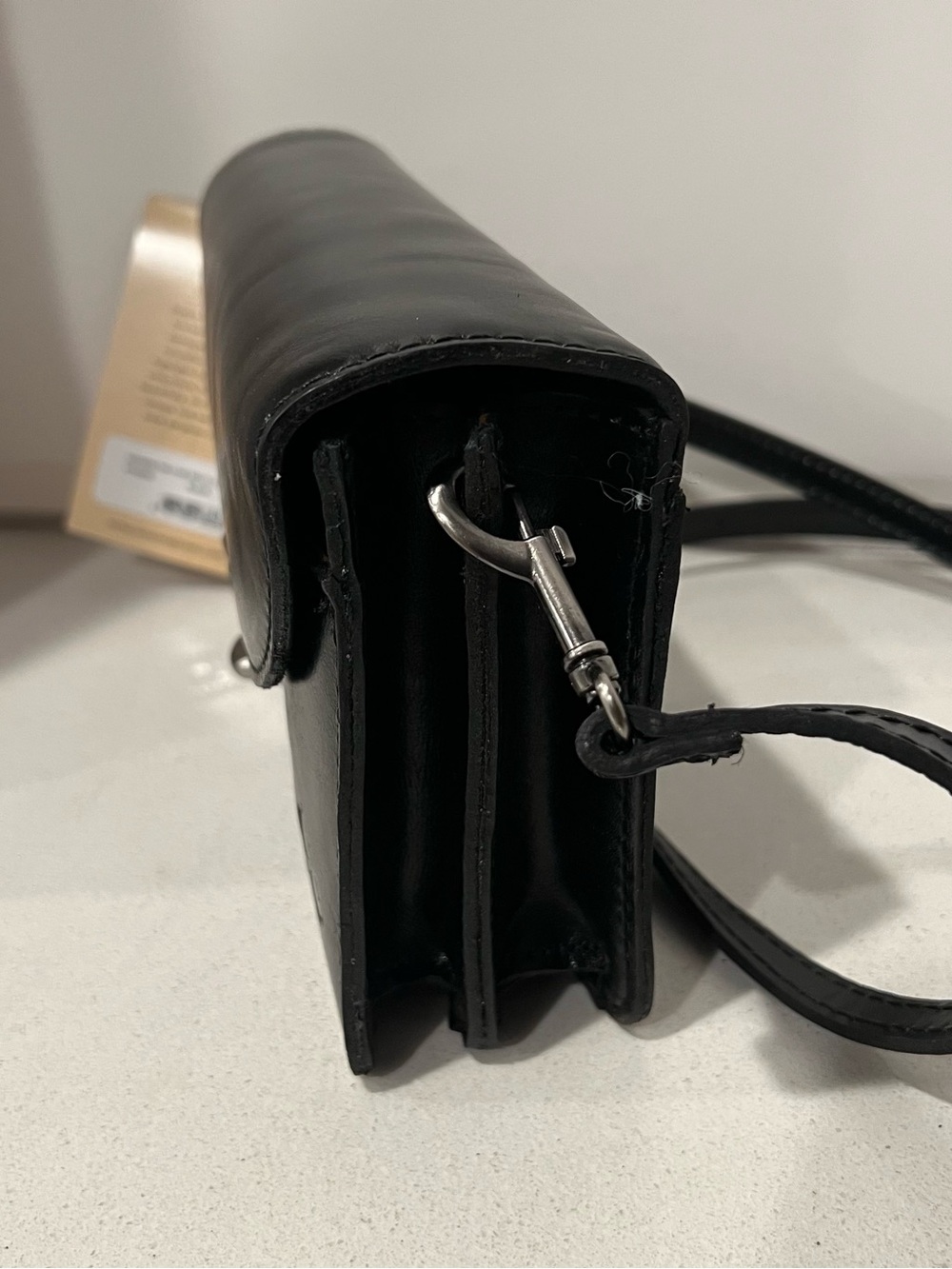 Patricia Nash Bella Leather Crossbody black - Picture 2 of 5